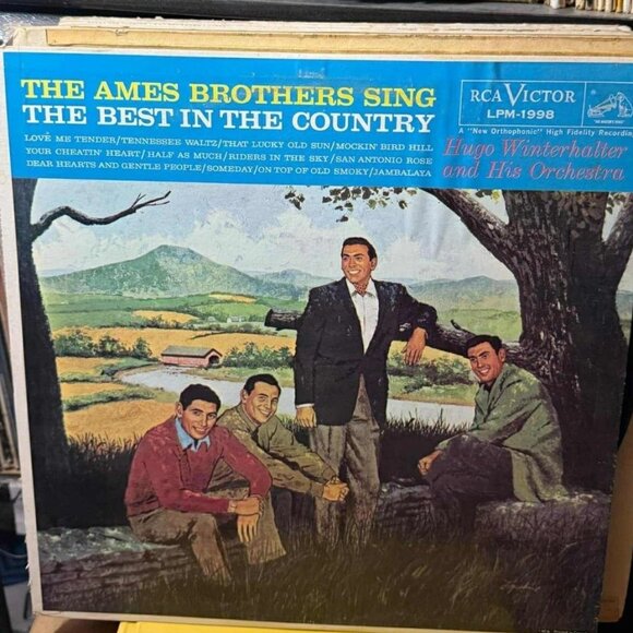The Ames Brothers – The Ames Brothers Vinyl Record VG+ AB129 - Picture 1 of 2